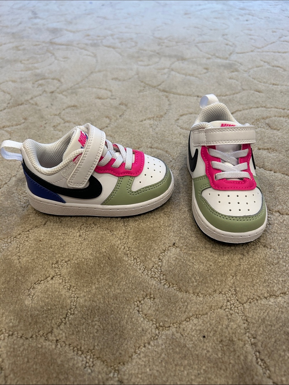 Nike Toddler Size 5C Court Borough Low Recraft Baby **flaw** see below